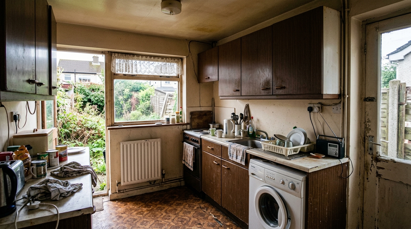 Dublin Suburban Kitchen Before Renovation