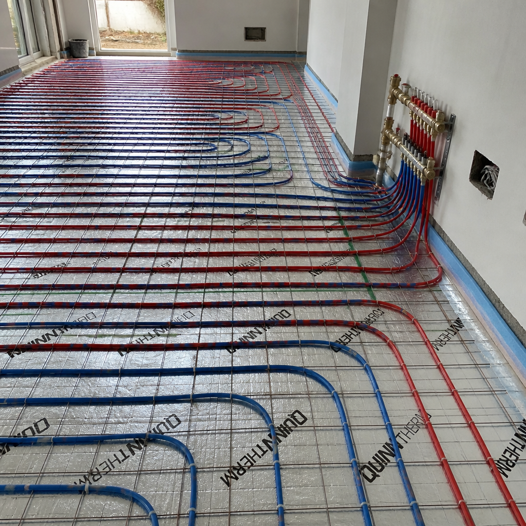 Underfloor Heating and M&E Infrastructure