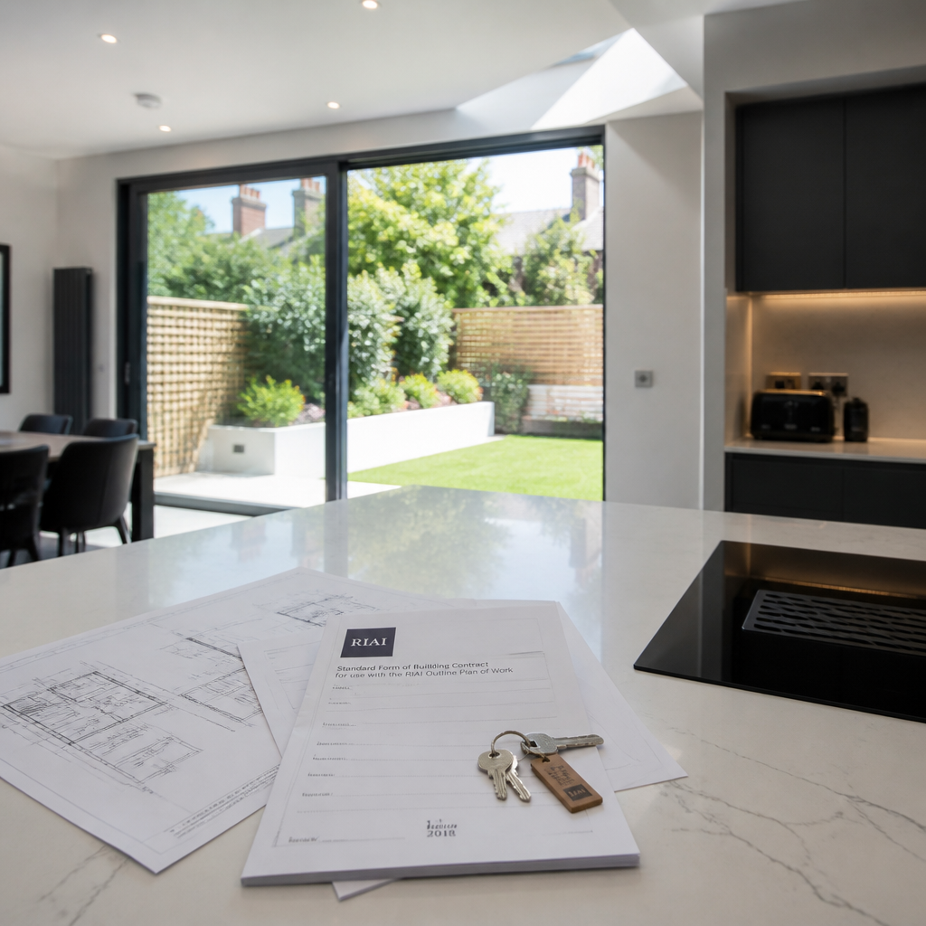 RIAI Building Contract and Key Handover